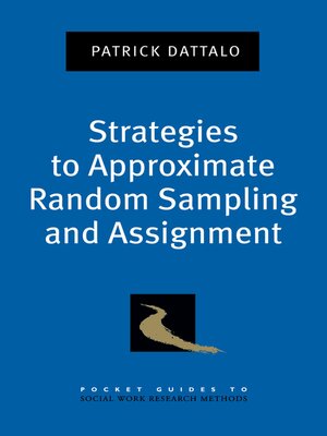 cover image of Strategies to Approximate Random Sampling and Assignment